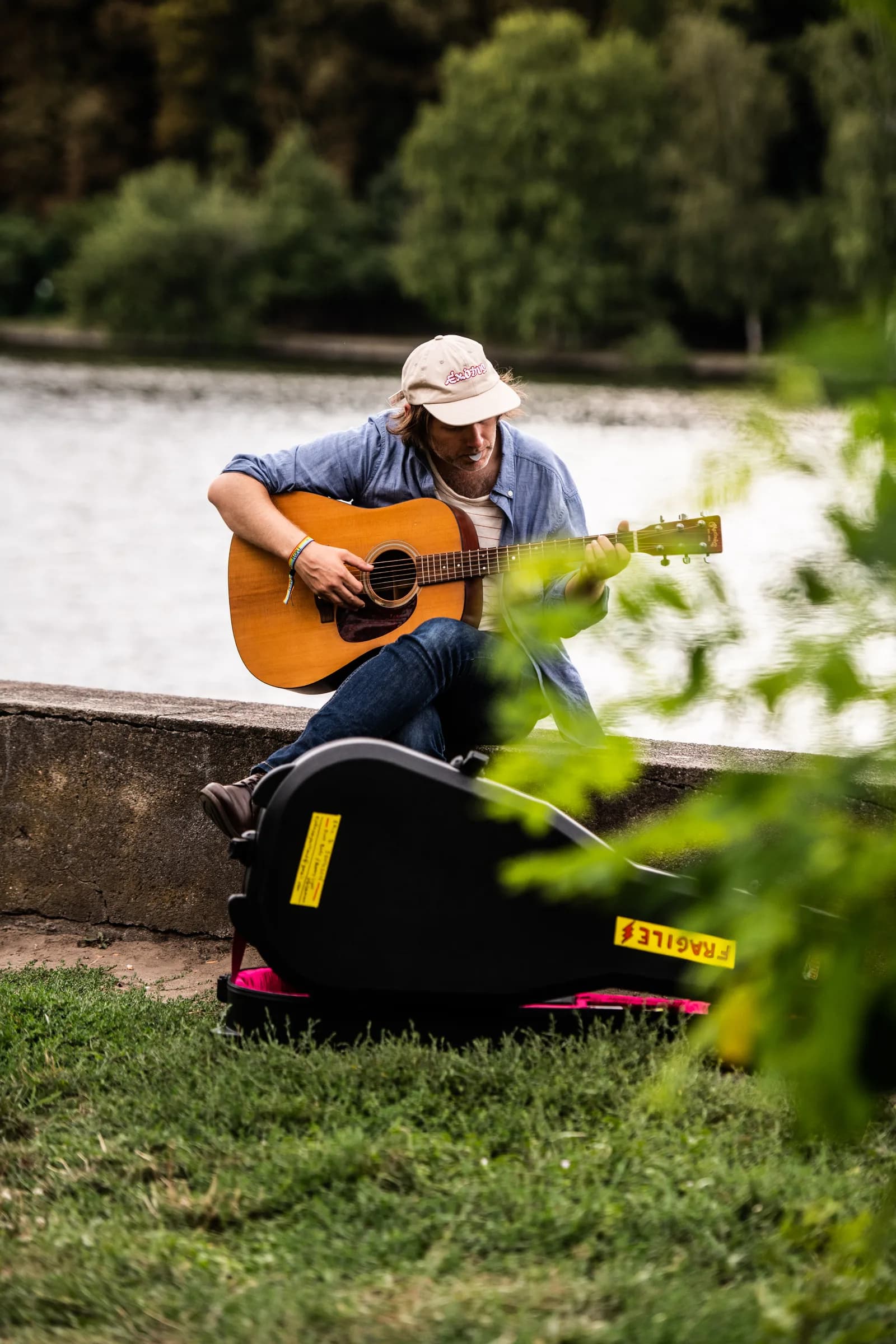 Eric D. Johnson performing